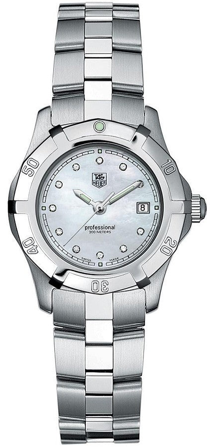 Tag Heuer 2000 White Mother of Pearl Women's Watch WN131H.BA0360