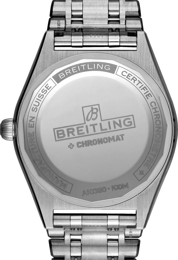 Breitling Chronomat Automatic 36 Mint Green Dial Watch A10380591L1A1