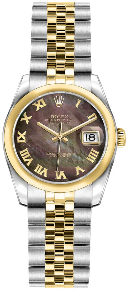 Rolex Lady-Datejust 26 Gold & Steel Luxury Women's Watch 179163