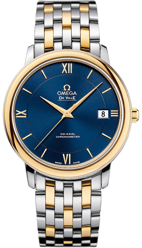 Omega De Ville Prestige Blue Dial Men's Watch 424.20.37.20.03.001