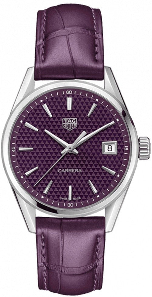 TAG Heuer Carrera Quartz Women's Purple Watch WBK1314.FC8261