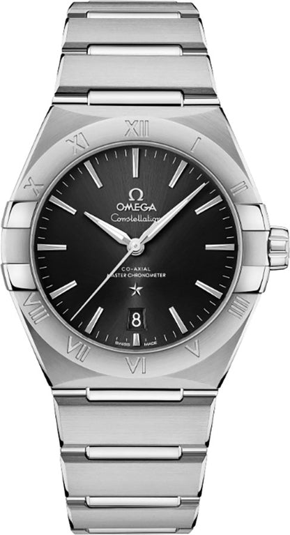 Omega Constellation Stainless Steel Black Dial Men's Watch 131.10.39.20.01.001