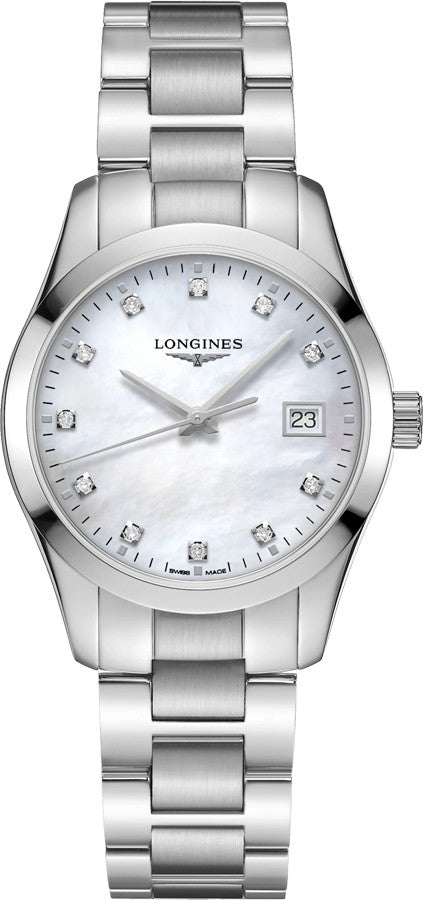 Longines Conquest Classic Quartz Women's Watch L2.386.4.87.6