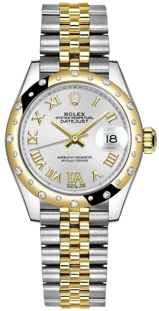 Rolex Datejust 31 Silver Dial Two Tone Women's Watch 278343RBR-0004