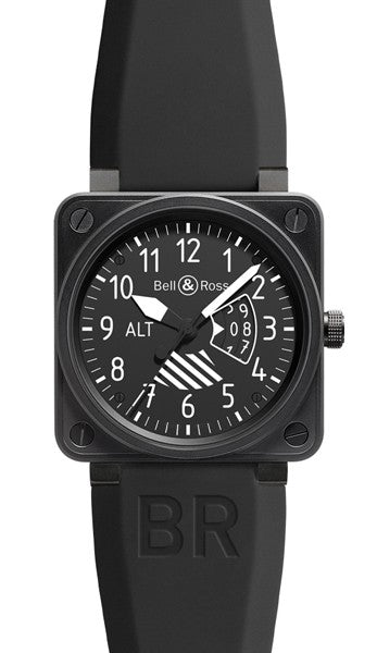 Bell & Ross Aviation Instruments BR0196-ALTIMETER