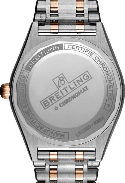 Breitling Chronomat Automatic 36 Diamond Bezel Women's Watch U10380591K1U1