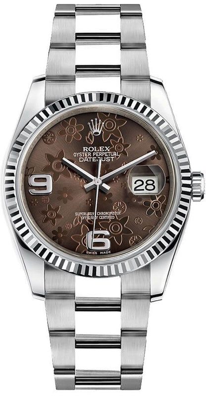 Rolex Datejust 36 Oyster Bracelet Watch 116234-0145