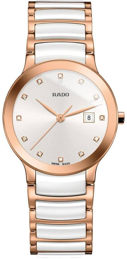 Rado Centrix White Diamond Dial Women's Watch R30512742