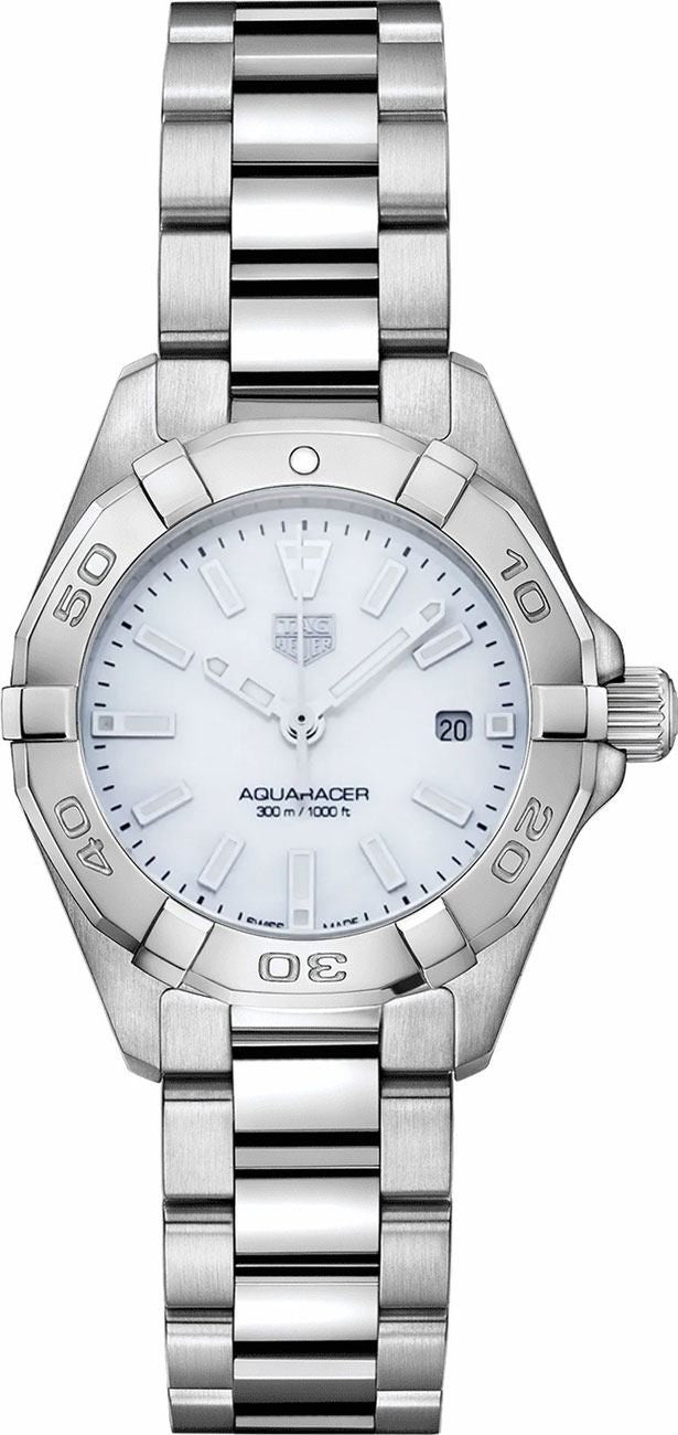 Tag Heuer Aquaracer Mother of Pearl Dial 27mm Women's Watch WBD1411.BA0741