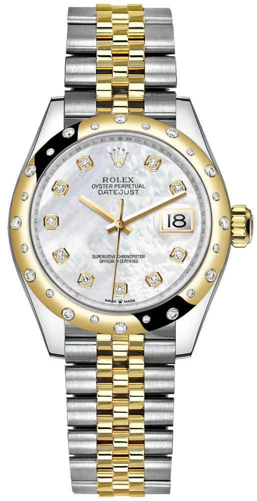 Rolex Datejust 31 Yellow Gold & Oystersteel Women's Watch 278343RBR-0028