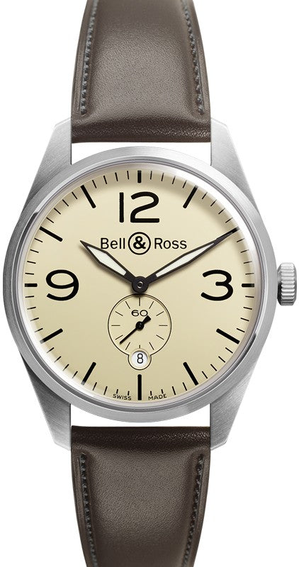 Bell & Ross Vintage Original BRV123-BEI-ST/SCA