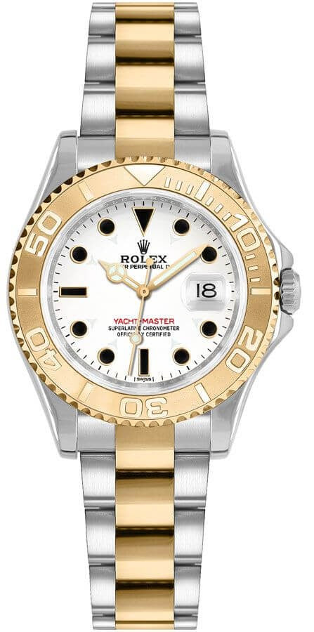 Rolex Yacht-Master 29 Yellow Gold & Steel Women's Watch 169623