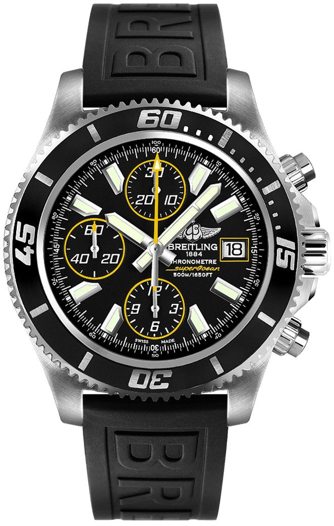 Breitling Superocean Chronograph Black Dial Men's Watch A1334102/BA82-152S